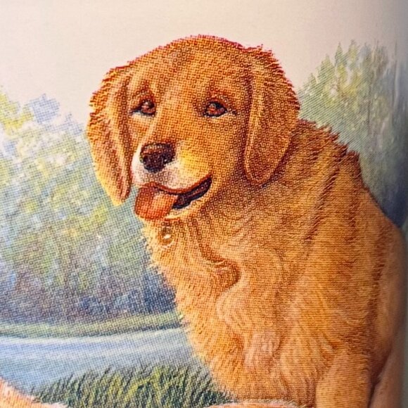 POTPOURRI DESIGNS Golden Retriever Mug w/ Artwork by C.E. Pearson ~ Dog Lover - Picture 7 of 15
